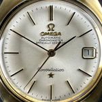 Omega Constellation 168.017 (1966) - White dial 35 mm Gold/Steel case (8/8)