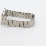Cartier Santos Galbée W20012C4 (Unknown (random serial)) - White dial 35 mm Gold/Steel case (4/8)