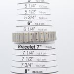 Cartier Santos Galbée W20012C4 (Unknown (random serial)) - White dial 35 mm Gold/Steel case (8/8)