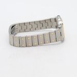 Cartier Santos Galbée W20012C4 (Unknown (random serial)) - White dial 35 mm Gold/Steel case (6/8)