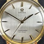 Omega Seamaster 135.020 (1964) - Wit wijzerplaat 34mm Geelgoud (8/8)