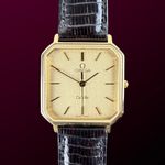 Omega De Ville 191.0192 (1982) - Champagne wijzerplaat 40mm Goud/Staal (1/8)