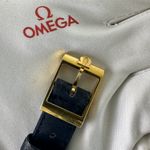 Omega Genève 166.079 (1970) - Blue dial 41 mm Gold/Steel case (7/8)