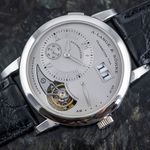 A. Lange & Söhne Lange 1 704.025 (2004) - Silver dial 39 mm Platinum case (1/8)