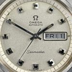 Omega Seamaster 166.064 (1970) - White dial 38 mm Steel case (8/8)