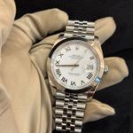 Rolex Datejust 41 126300 (2023) - Wit wijzerplaat 41mm Staal (7/8)