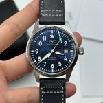 IWC Pilot Mark IW328203 (2023) - Blauw wijzerplaat 40mm Staal (6/8)