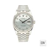 Rolex Datejust 36 126234 (2024) - Parelmoer wijzerplaat 36mm Staal (3/8)