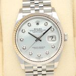 Rolex Datejust 36 126234 (2024) - Parelmoer wijzerplaat 36mm Staal (1/8)