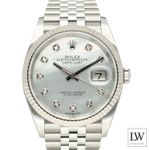 Rolex Datejust 36 126234 (2024) - Parelmoer wijzerplaat 36mm Staal (2/8)