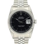 Rolex Datejust 36 16234 (1994) - Zwart wijzerplaat 36mm Staal (2/8)