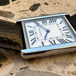 Cartier Tank Solo WSTA0028 (2020) - White dial 27 mm Steel case (5/8)