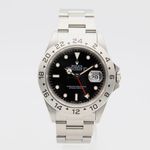 Rolex Explorer II 16570 (1997) - Zwart wijzerplaat 40mm Staal (1/8)