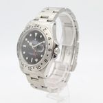 Rolex Explorer II 16570 (1997) - Zwart wijzerplaat 40mm Staal (3/8)
