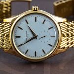 Patek Philippe Calatrava 2526 (1953) - White dial 36 mm Yellow Gold case (2/8)