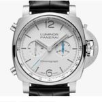 Panerai Luminor Chrono PAM01218 (2024) - Wit wijzerplaat 44mm Staal (1/1)