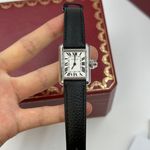 Cartier Tank WSTA0042 (2023) - Zilver wijzerplaat 30mm Staal (6/8)