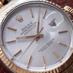 Rolex Datejust 36 16013 (1986) - Zilver wijzerplaat 36mm Staal (2/7)