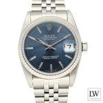 Rolex Datejust 31 68274 (1991) - Blauw wijzerplaat 31mm Staal (2/8)