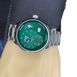 Glashütte Original PanoMaticLunar 1-90-02-13-32-70 (2024) - Green dial 40 mm Steel case (7/8)