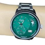 Glashütte Original PanoMaticLunar 1-90-02-13-32-70 (2024) - Groen wijzerplaat 40mm Staal (1/8)