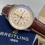 Breitling Navitimer A17326211G1P1 (2023) - Zilver wijzerplaat 41mm Staal (1/3)