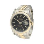 Rolex Datejust 36 16233 (1988) - Black dial 36 mm Gold/Steel case (4/8)