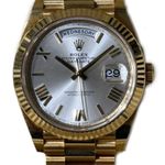 Rolex Day-Date 40 228238 (2020) - Zilver wijzerplaat 40mm Geelgoud (1/1)