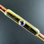 Cartier Tank 5057001 (1990) - Champagne dial 20 mm Gold/Steel case (4/8)