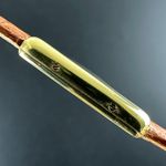 Cartier Tank 5057001 (1990) - Champagne dial 20 mm Gold/Steel case (5/8)