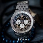 Breitling Navitimer Cosmonaute A12322 (2000) - Black dial 41 mm Steel case (2/6)