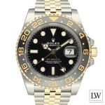 Rolex GMT-Master II 126713 (2025) - Black dial 40 mm Gold/Steel case (2/8)