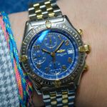 Breitling Chronomat B13050.1 (1995) - Blauw wijzerplaat 39mm Staal (1/7)