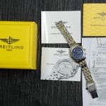 Breitling Chronomat B13050.1 (1995) - Blauw wijzerplaat 39mm Staal (2/7)