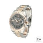 Rolex Datejust 41 126331 (2023) - Grey dial 41 mm Gold/Steel case (5/8)