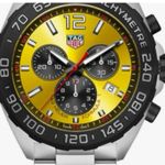 TAG Heuer Formula 1 Quartz CAZ101AM.BA0842 (2024) - Geel wijzerplaat 43mm Staal (1/1)