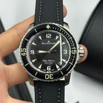 Blancpain Fifty Fathoms 5015-12B30-B52A (2024) - Black dial 45 mm Titanium case (5/8)