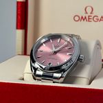 Omega Seamaster Aqua Terra 220.10.34.20.10.003 (2023) - Roze wijzerplaat 34mm Staal (1/8)