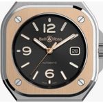 Bell & Ross BR 05 BR05A-BL-STPG/SRB (2024) - Black dial 40 mm Gold/Steel case (1/1)