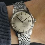 Omega Seamaster 166.037 (1968) - White dial 34 mm Steel case (2/8)