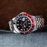 Rolex GMT-Master II 16710 (2007) - Zwart wijzerplaat 40mm Staal (3/8)