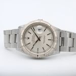 Rolex Datejust Turn-O-Graph 16264 (2001) - Zilver wijzerplaat 36mm Staal (5/8)