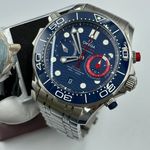 Omega Seamaster Diver 300 M 210.30.44.51.03.002 (2023) - Blauw wijzerplaat 44mm Staal (1/8)