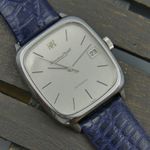 IWC Vintage 70's vintage watch mens IWC Schaffhausen ref. 582.379 automatic cal. 3254 steel (1970) - Grey dial 32 mm Steel case (1/8)