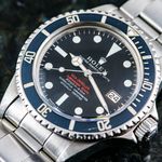 Rolex Sea-Dweller 1665 (1971) - Zwart wijzerplaat 40mm Staal (1/8)