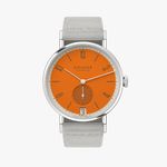 NOMOS Tangente 179.S17 (2025) - Oranje wijzerplaat 38mm Staal (1/1)