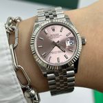 Rolex Datejust 31 278271 (2025) - Pink dial 31 mm Gold/Steel case (1/4)