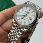 Rolex Datejust 41 126334 (2022) - Wit wijzerplaat 41mm Witgoud (7/8)