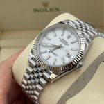 Rolex Datejust 41 126334 (2022) - Wit wijzerplaat 41mm Witgoud (4/8)