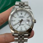 Rolex Datejust 41 126334 (2022) - Wit wijzerplaat 41mm Witgoud (6/8)